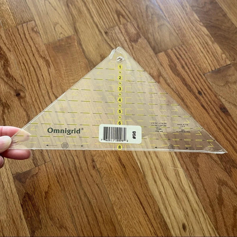 Omnigrid Triangle Ruler - Picture 2 of 2